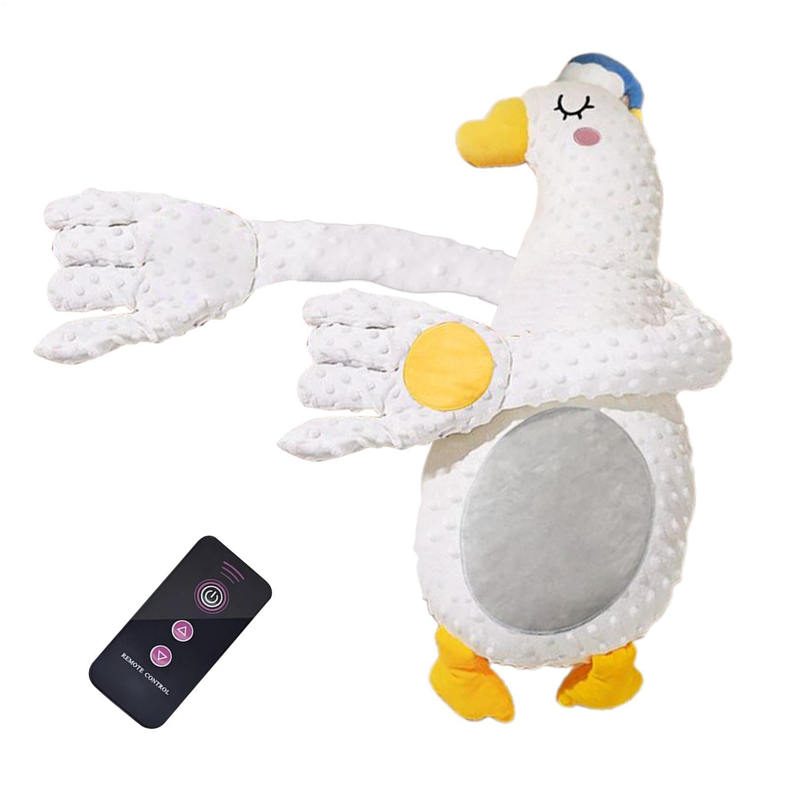 Electric Slapping Palm Plush Toy, 68x25Cm Pearl Cotton Patting Sleeping Toy, Babys Patting Pillow, Babys Butt Patter for Sleep, Stuffed Animal Shape with Remote Control, Vibrating Mattress Pad — view 10