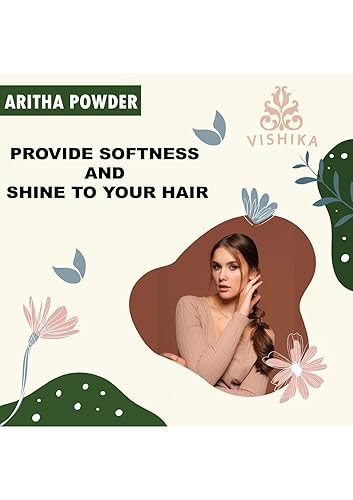 Miniatura 4 de Soapnut Powder  Reetha  Polvo de aritha para el cuidado natural del cabello  Sapindus Mukorossi  Champú natural ayurvédico limpiador del cabello
