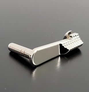 Premium Colt, Kimber, Rock Island 1911 Full-Size SLI-de Stop kit for .45 ACP, 38 Super, and 9mm - Nickel Plated - Riot Balls