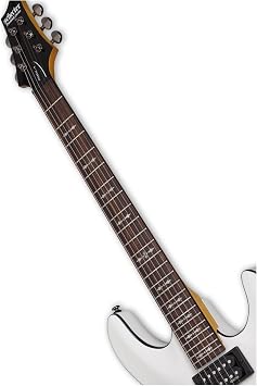 Schecter OMEN-6 6 String Electric Guitar, Vintage White Electric Guitar Parallel Import