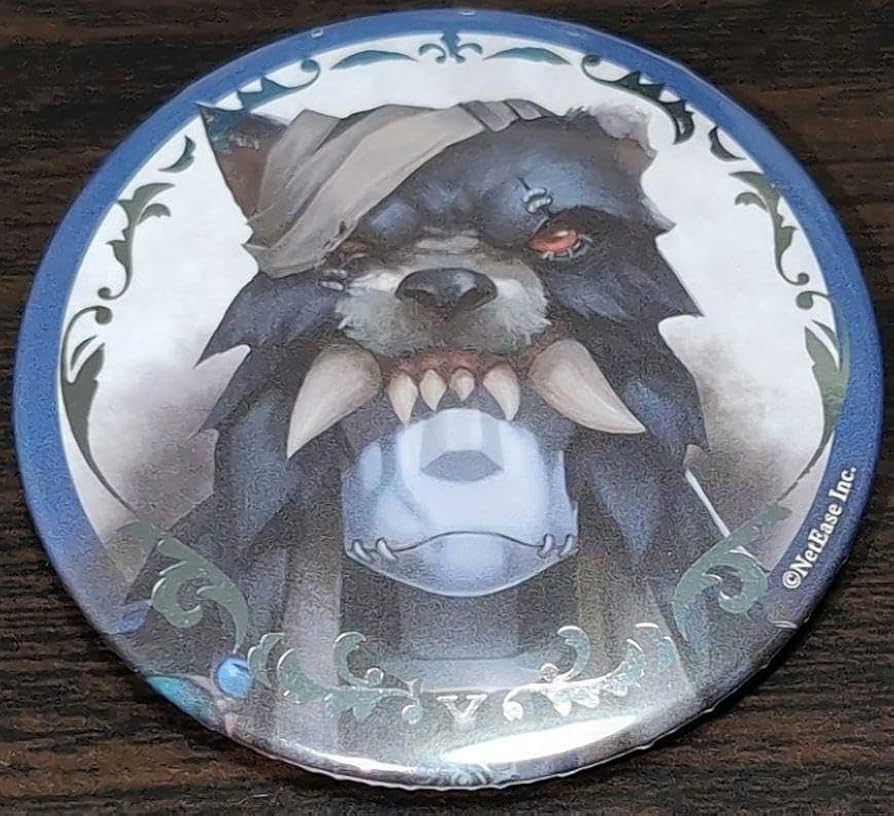 academy Cafe ハート缶バッジ 傭兵 ナワーブ 第五人格 スイパラ バトラーズ カフェ ハート 缶バッジ 傭兵