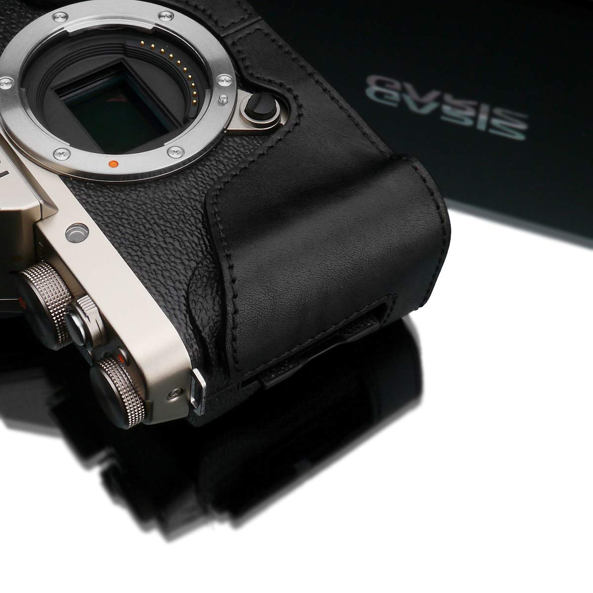 Amazon.com : Gariz XS-CHXT100BK Genuine Leather Half Case for Fuji