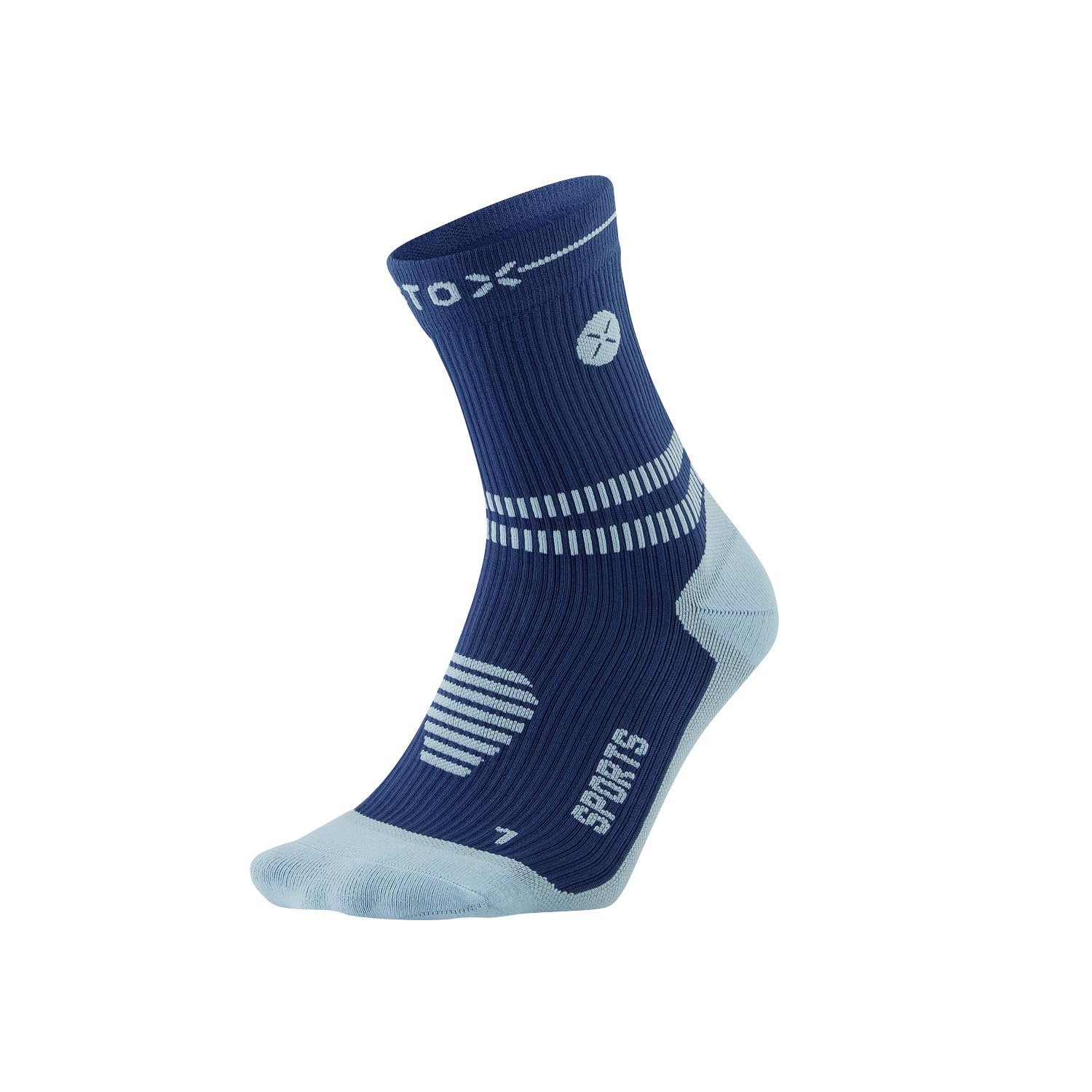 STOX Energy Socks, Damskie skarpety sportowe, klasa kompresji 23-32 mmHg, wyściełana wkładka, pończochy uciskowe, sportowe skarpety kompresyjne, pończochy uciskowe, pończochy uciskowe, pończochy
