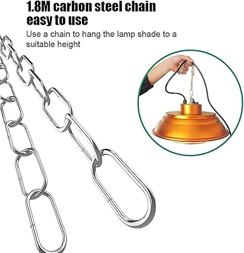 Miniatura 3 de NEZIH Heat Lamp Infrared, E27 Poultry Pet Heat Lamp, Heat Lamp Bulbs for Puppies Chicks Rabbits Adjustable Temperature 200W-400W with Power Cord for