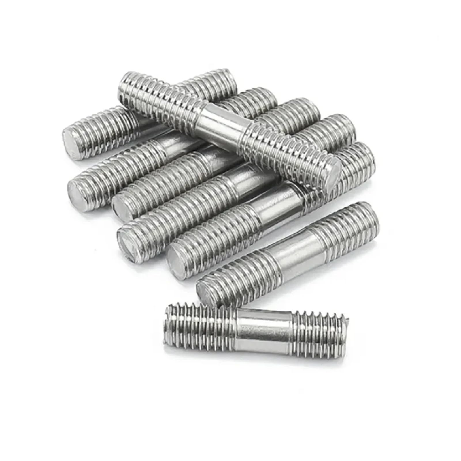 Varilla roscada de doble extremo de acero inoxidable 316 M6 M8 M10 M12 M16 A4(M16-1PCS,150mm)