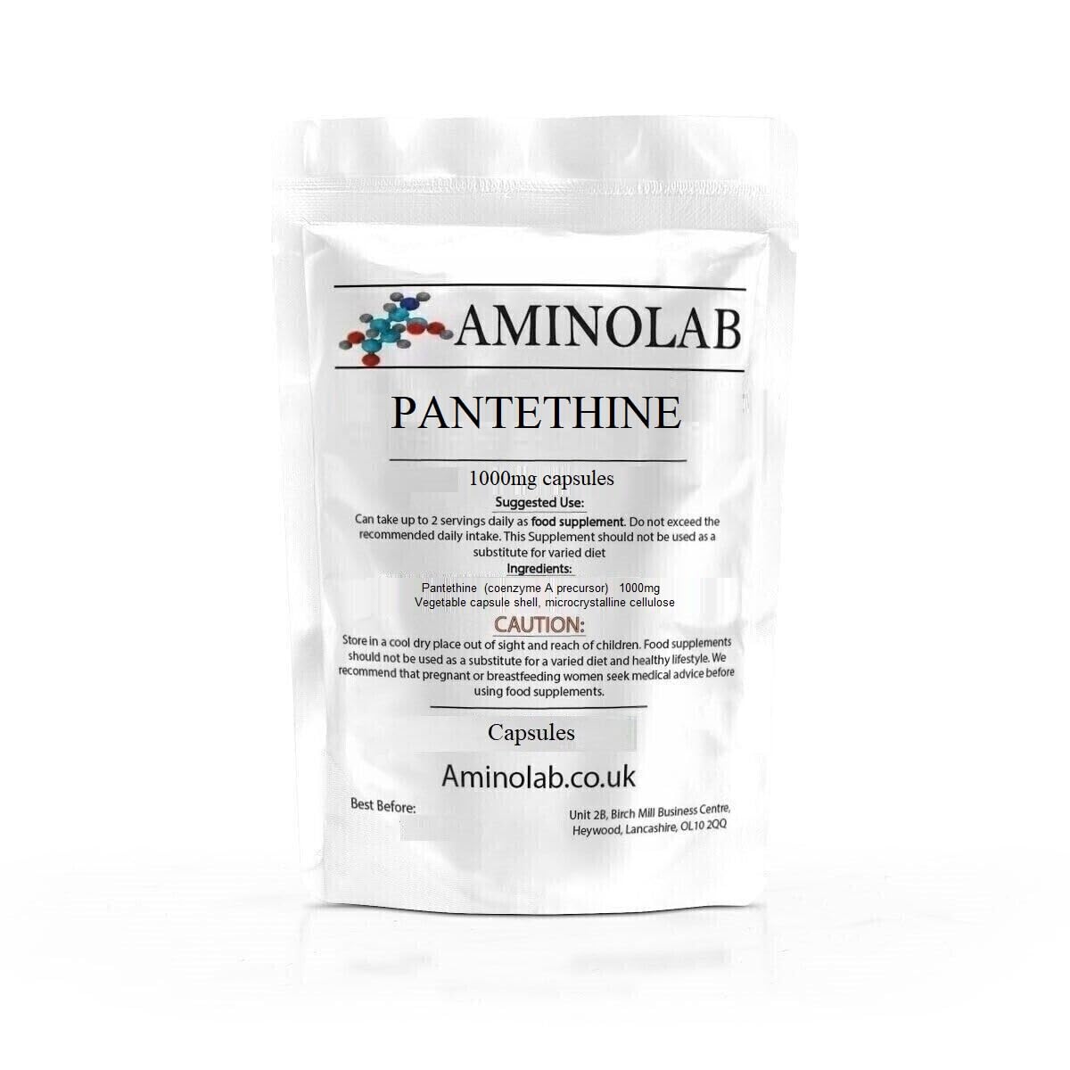 Aminolab Pantethine 1000 mg 240 gélules