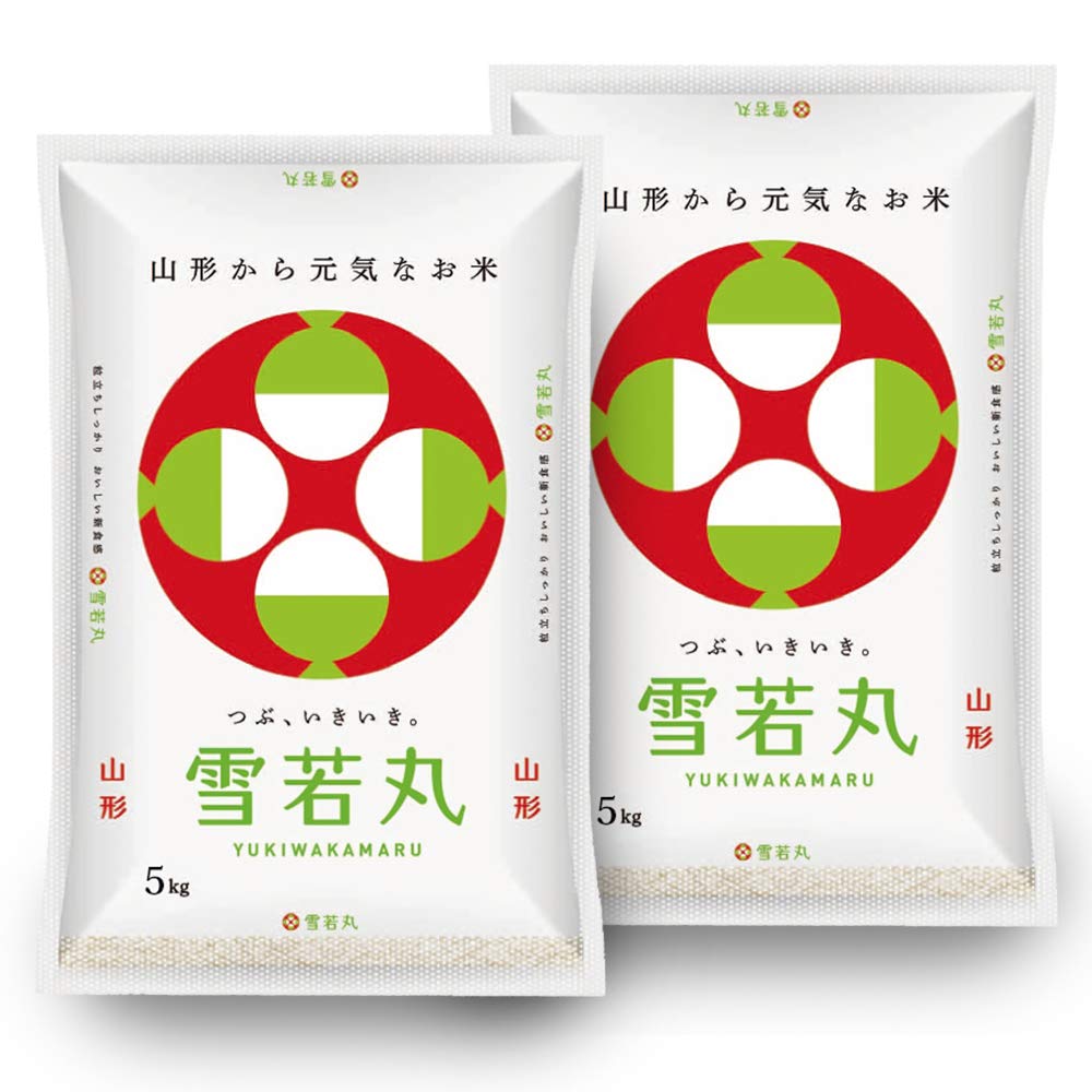 Amazon.co.jp: 【精米】 雪若丸 10kg (5kgx2袋) 山形県産 令和7年産 