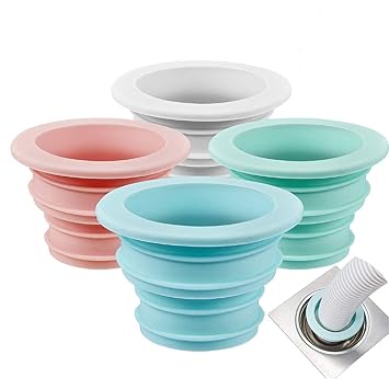Orbit House Drain Pipe Hose Deodorant Silicone Plug Sewer Seal Ring for Washing Machine Laundry Room, Bathroom Bathtub Kitchen Pipe Sewer Seal Ring (1)