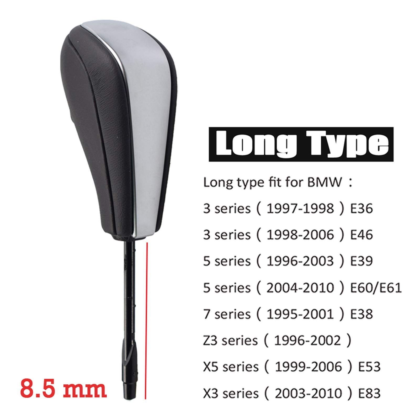 Automatic Gear Shift Knob For BMW E46 E39 E60 E36 E38 3/5/7/Z/X