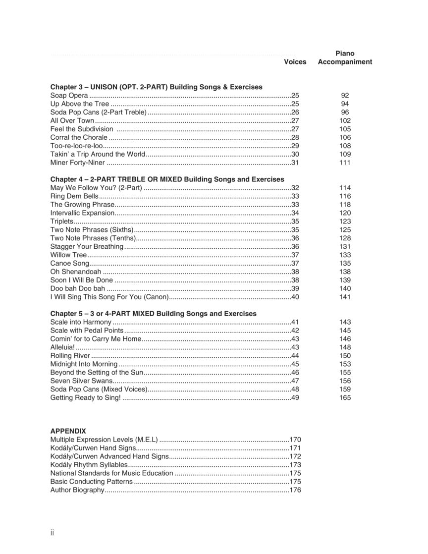 Choir builders chant +cd: Fundamental Vocal Techniques for Classroom and General Use