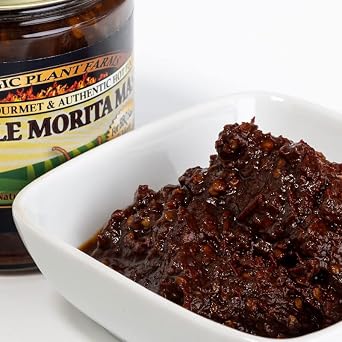 Chipotle Mortia aka Smoked Jalapeno Mash by Magic Plant Rich Smoky Earthy Flavor - Hints of Sweetness - add to Dips - Dishes - Cocktails | Natural | Gluten Free (9 oz)