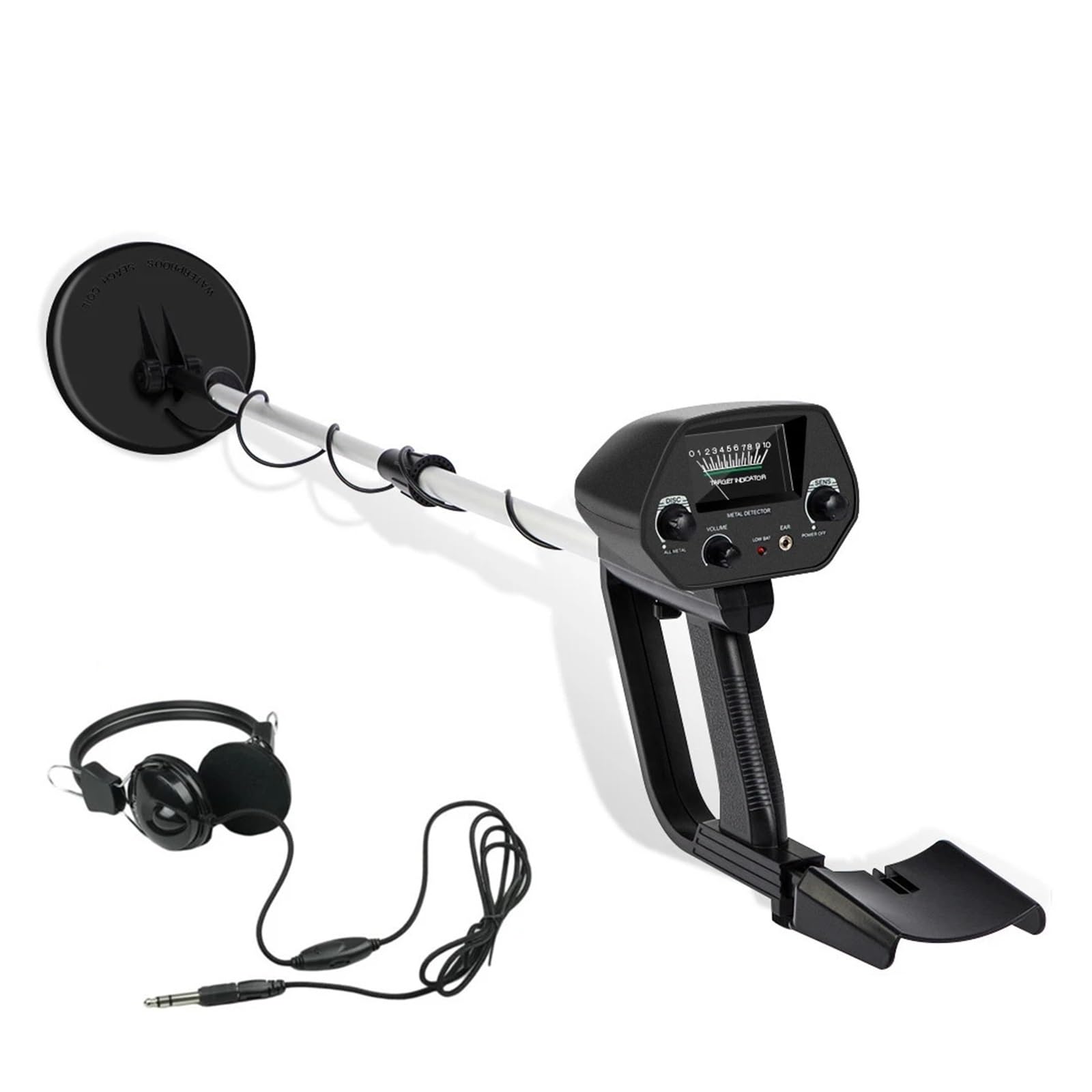 Cfwwsaq 2 Metal Detector, Handheld Metal Detector Md 4030 Underground Metal Detector Gold Detector Treasure Hunter Tracker Seeker Metal Circuit Detect(2)