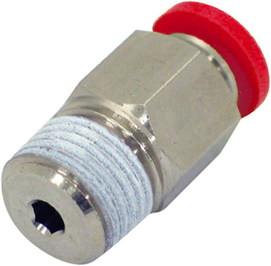 bihausu (behaus) Tube Fittings Hex Hole with Straight Medium – 8
