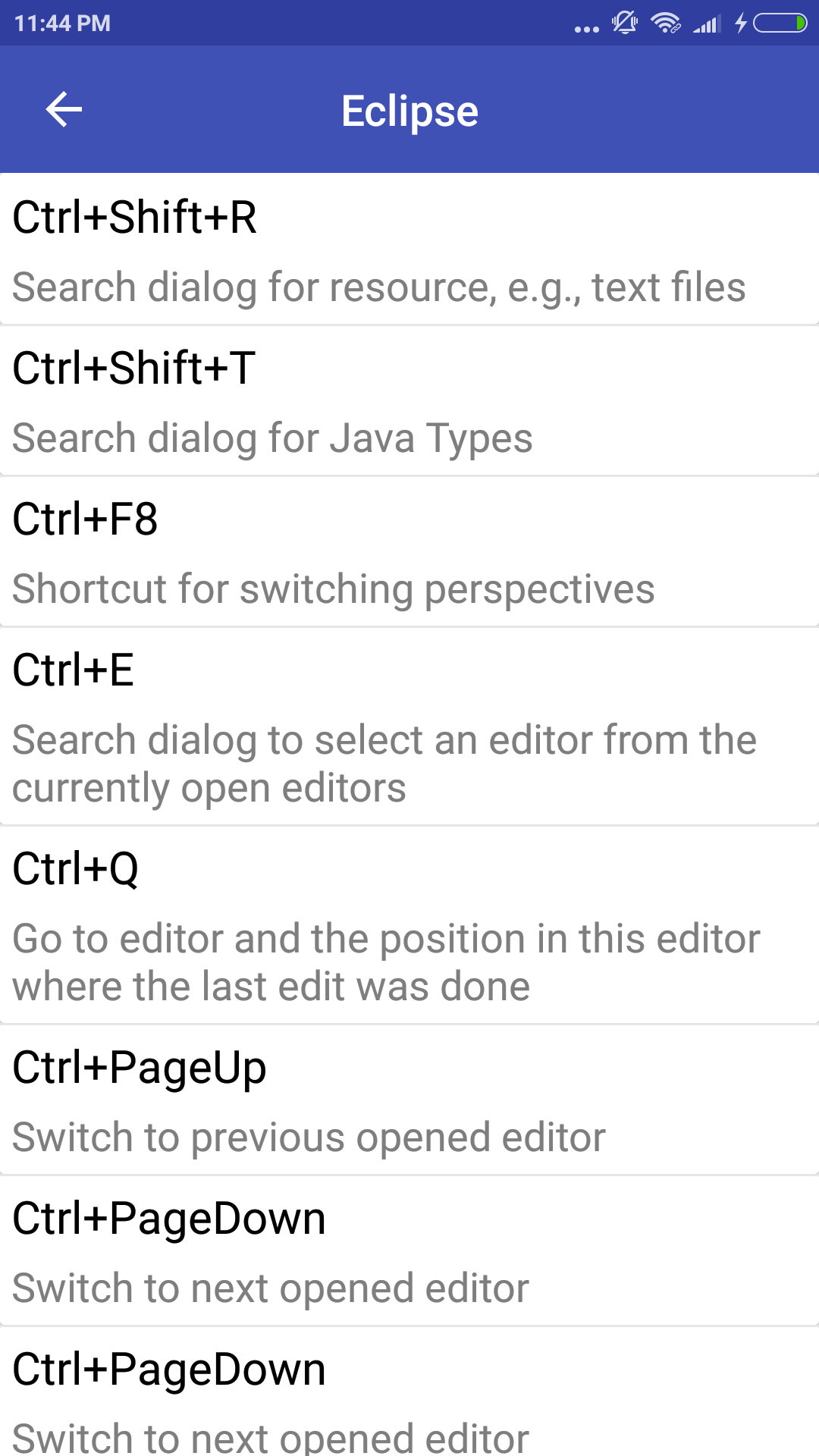 Computer shortcut Keys - App on Amazon Appstore