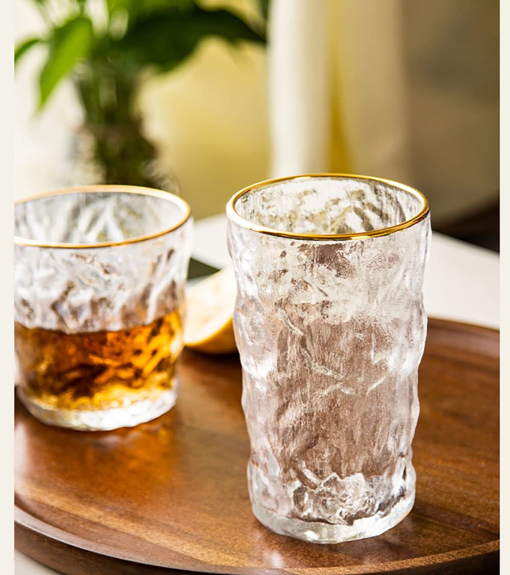 Highball-Gläser, 6er-Set, hochwertige Kühler, 325 - 383 ml, vielseitige Glaswaren für Wasser, Saft, Cocktails, Eistee – ideale Trinkglasbecher