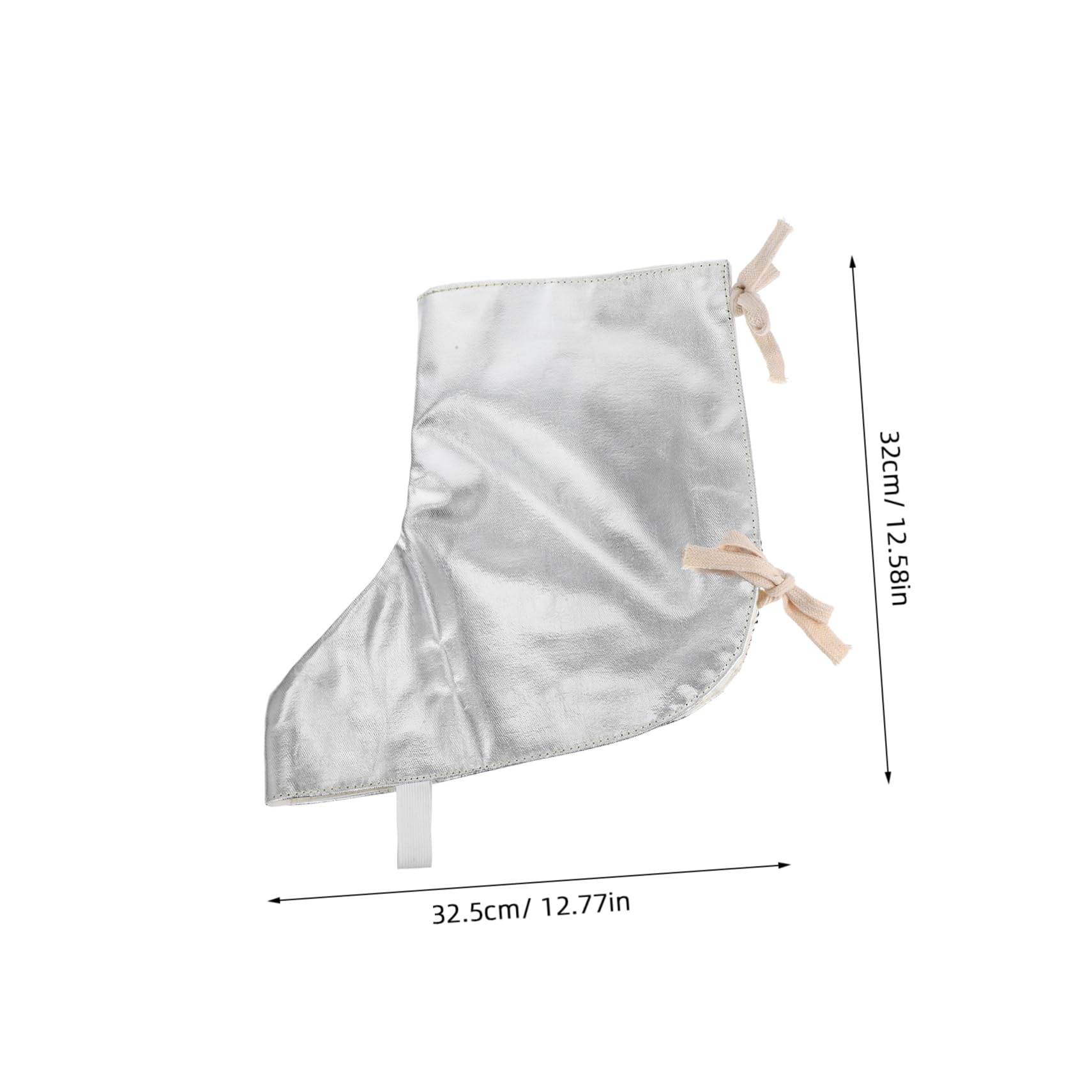 Ciieeo 1 Pair Aluminum Foil Welding Shoes Covers Welder Boot Protectors Material Breathable Welding Boot Protective Covers