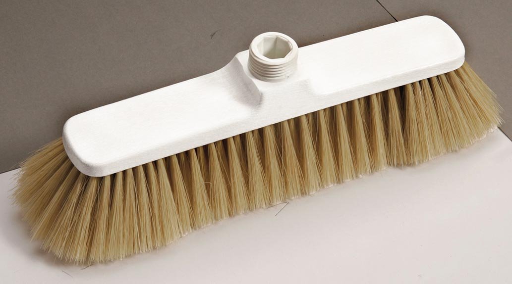 Haug Besen 28 cm natur blonde Haarmischung, weich, ungeschlitzt