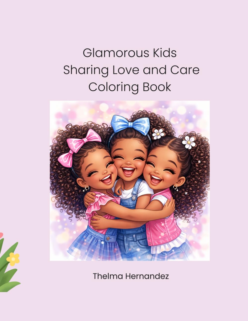Glamorous Kids Coloring Book: Sharing Love, Confidence, and Kindness