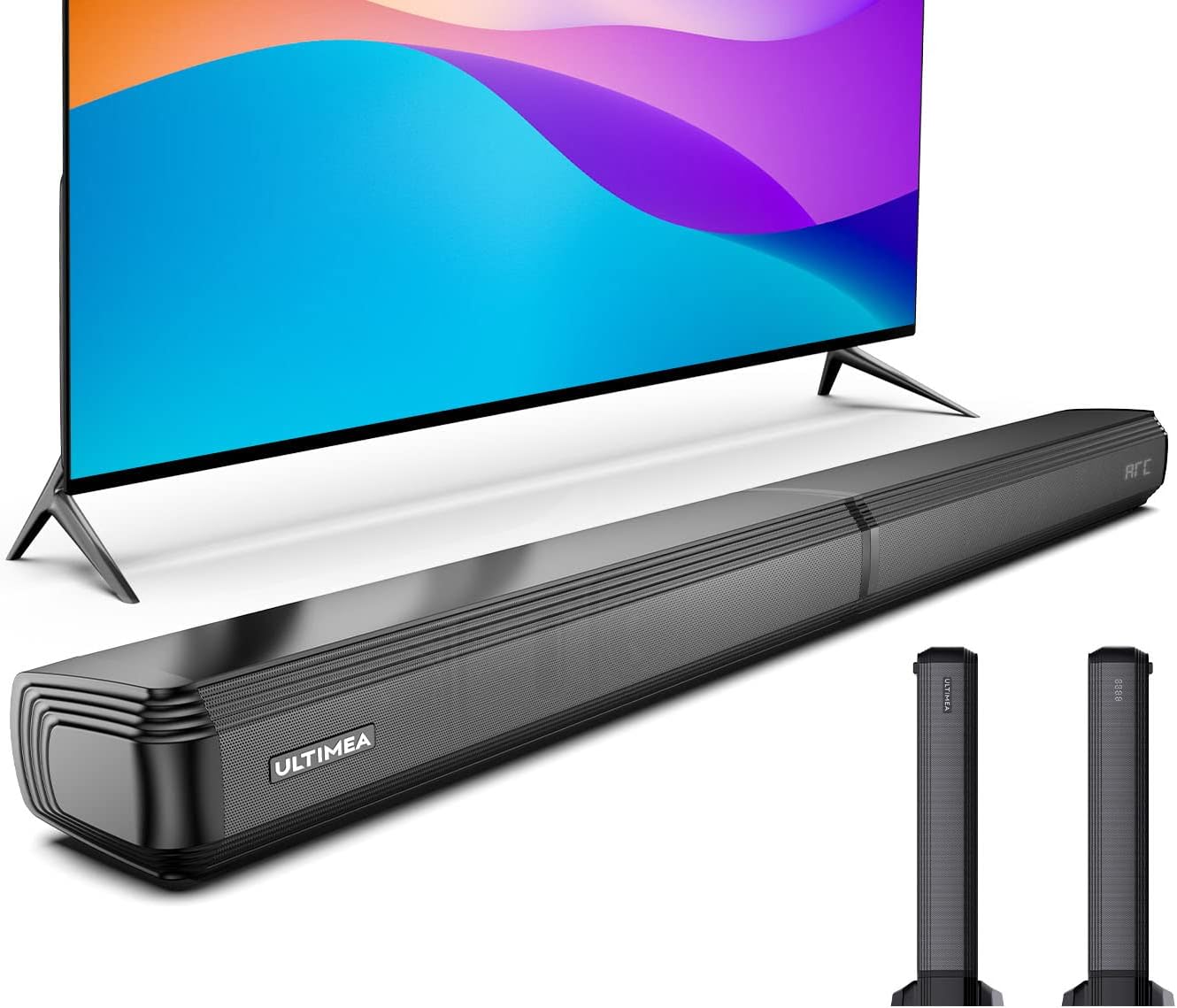 ULTIMEA 2.2ch Sound Bars for TV, 2 in 1 Separable Speakers