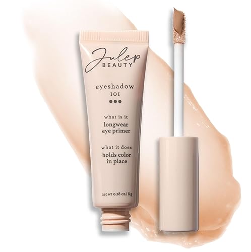 Julep Sombra de ojos 101 de larga duración, imprimación de ojos ligera con infusión de té verde, 0.35 onzas