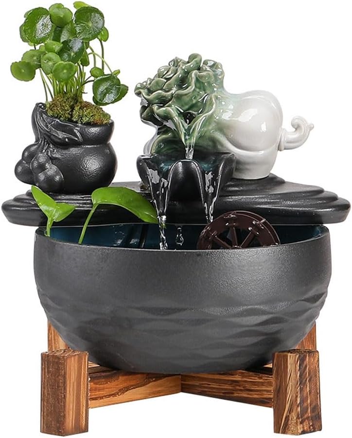 Tabletop Fountains Living Room Water Ornaments Circulation Fish Tank Fountain Office Desktop Study Coffee Table Desktop Fountain Table Top Fountains Indoor