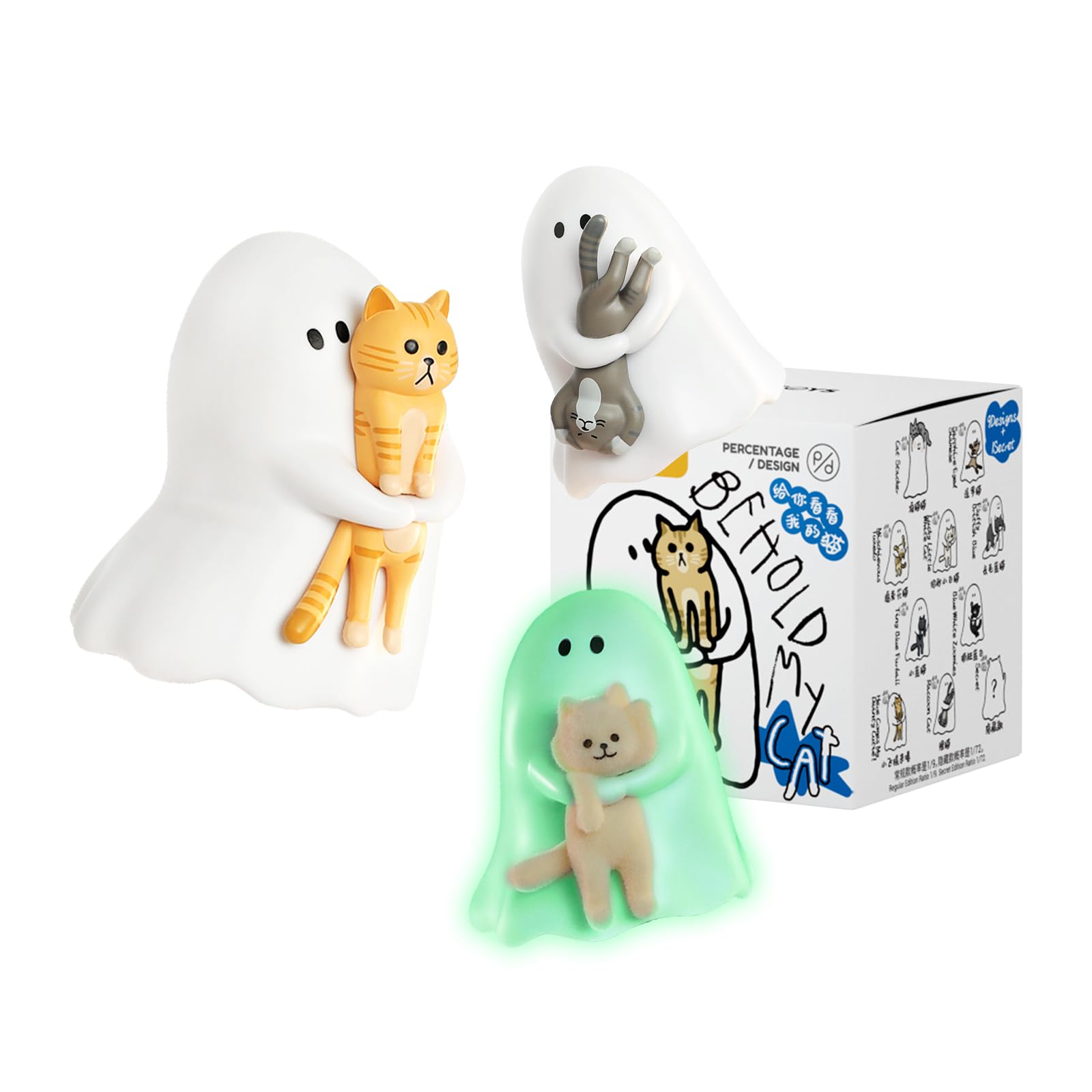 Amazon.co.jp: 52TOYS BLINDBOX NAME Ghody-Behold My Cat「私の猫を見
