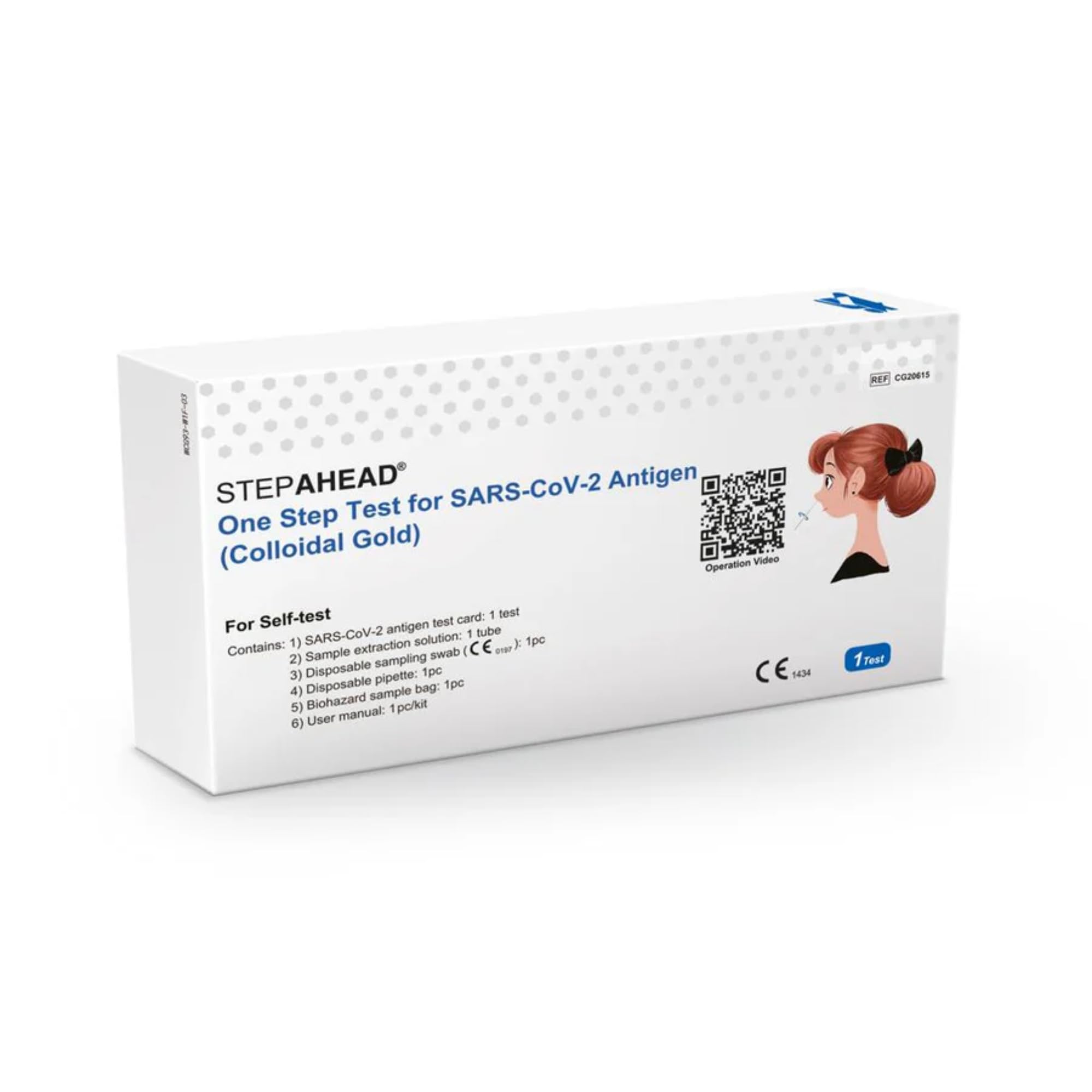 Step AheadCovid-19 Lateral Flow Testing Kit – Pack of 5 Rapid Antigen Self Tests for Fast, Accurate at-Home COVID-19 Detection – Easy to Use, Trusted & Reliable