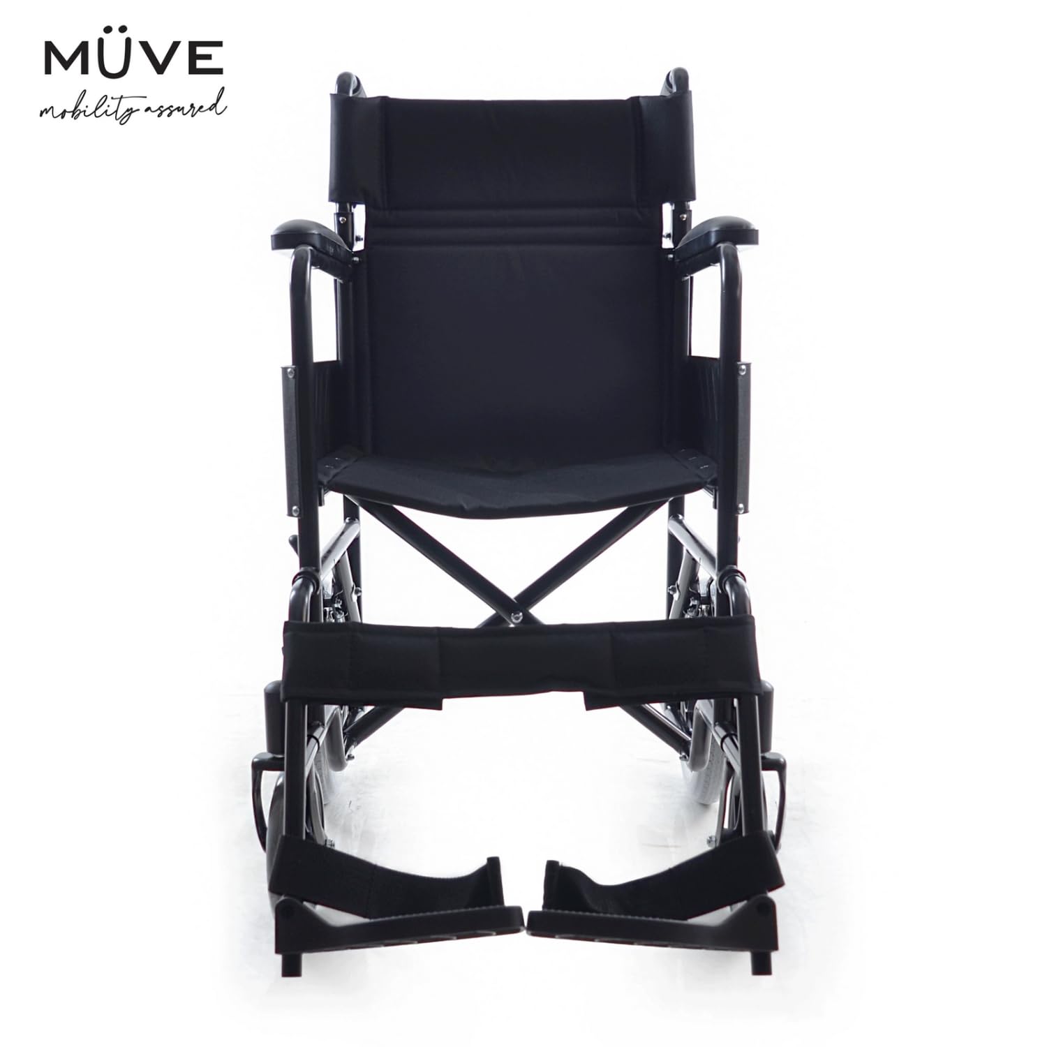 Reliance Medical Silla de Ruedas Muve Transit 18 pulgadas, Silla de Ruedas plegable, Sillas de Ruedas para Adultos Óptimo para Meter en el Maletero