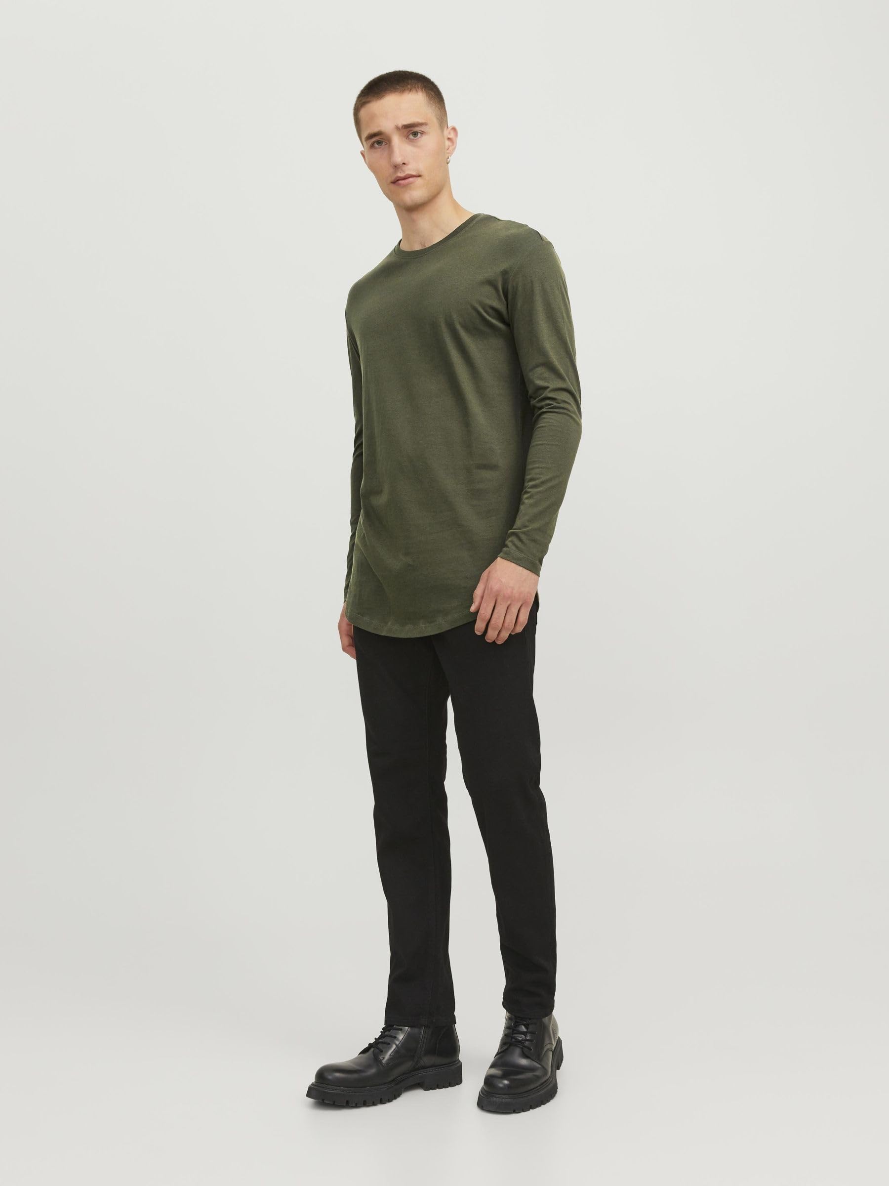 JACK & JONES T-Shirt Plain O-Neck T-Shirt