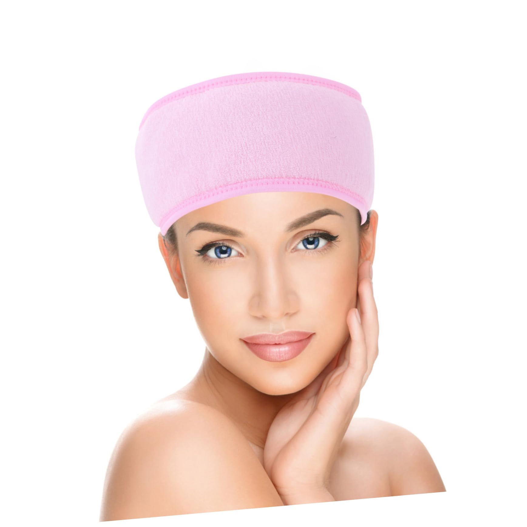 MAGICLULU 5juegos Banda De Maquillaje Para Cuidado Facial De Esponja y Diadema Para Lavado De Cara Ducha y Yoga