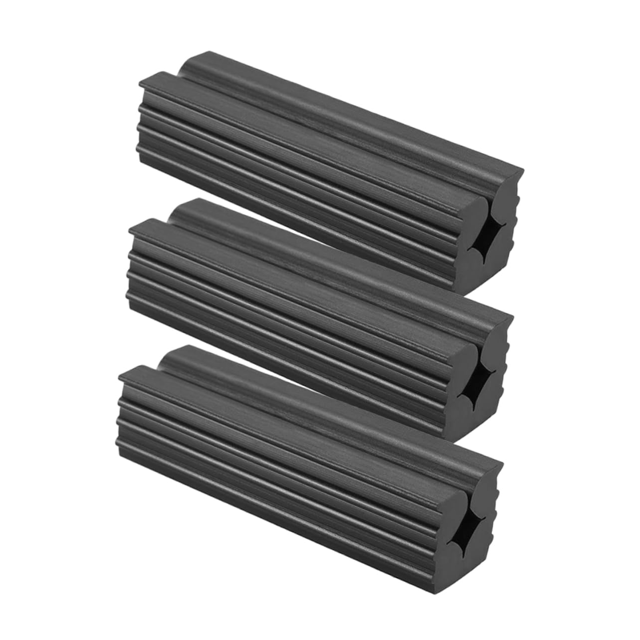 HANABASS Versatile Golf Club Clamp Kit 3pcs Rubber Clamp for Shafts Comfortable to Hold Removal Tool for Golfing