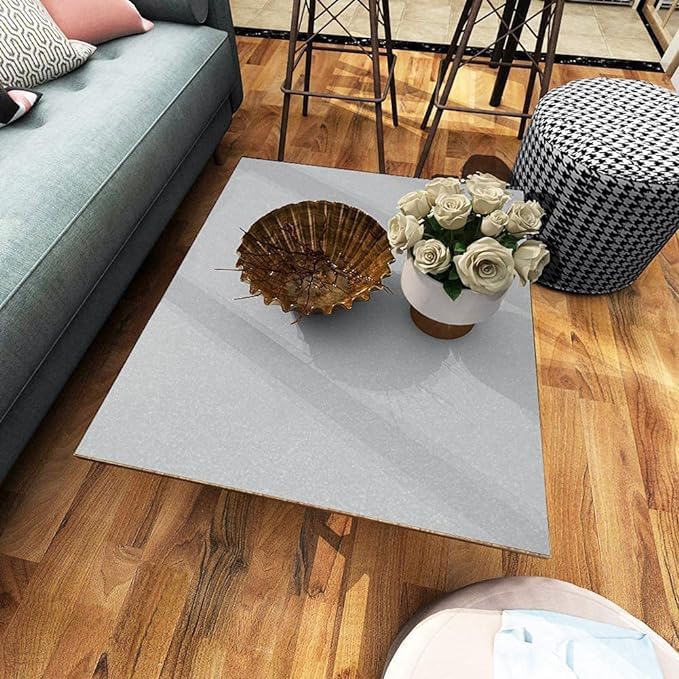 Image of Vinyl Contact Paper Decorative for Cabinets Countertops Kitchen Shelves Liner Self Adhesive Film Peel and Stick Waterproof Removable Wallpaper (Inches 24 x 72, Silver Brush)
