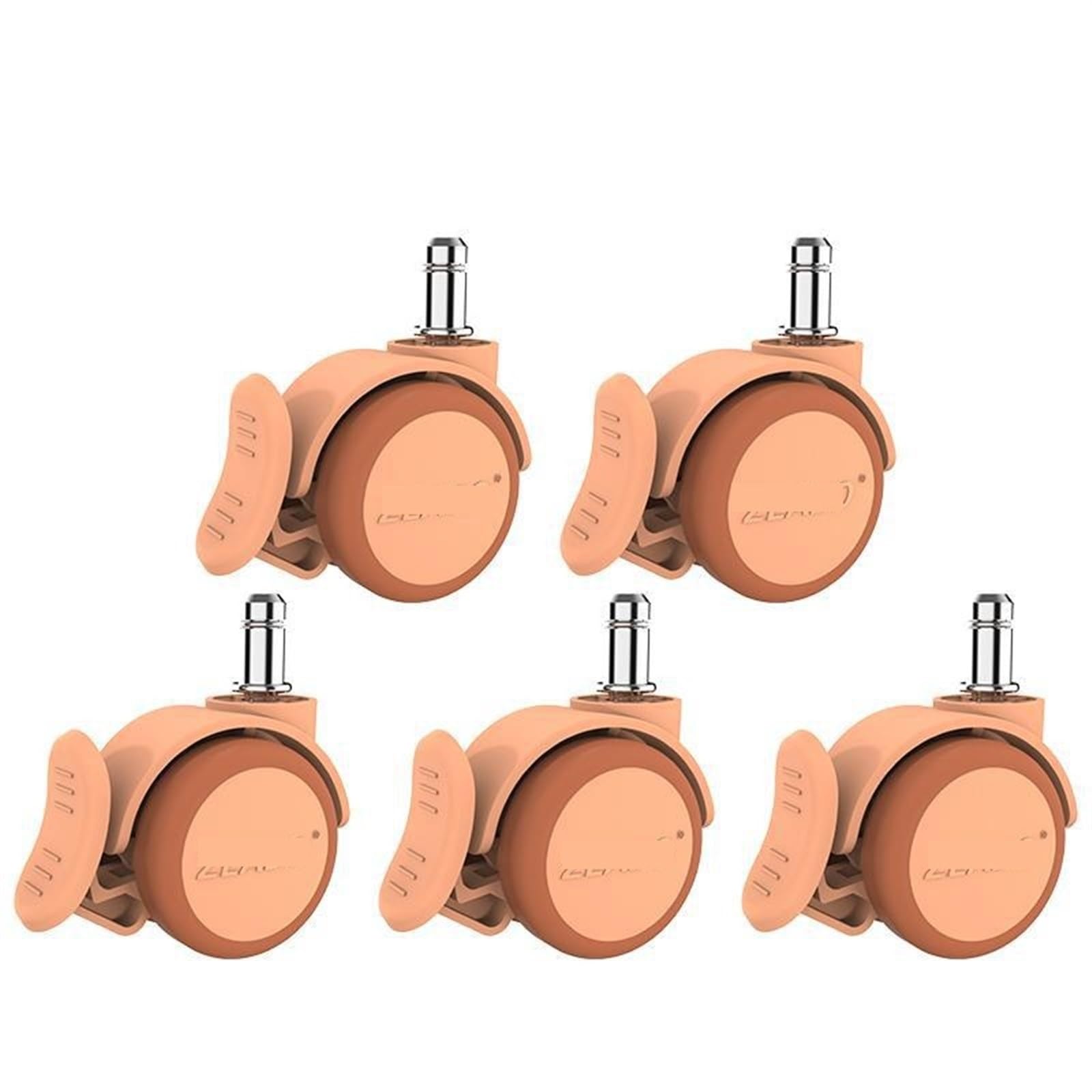 Roue de compétition électrique 2 pouces avec frein pour fauteuil