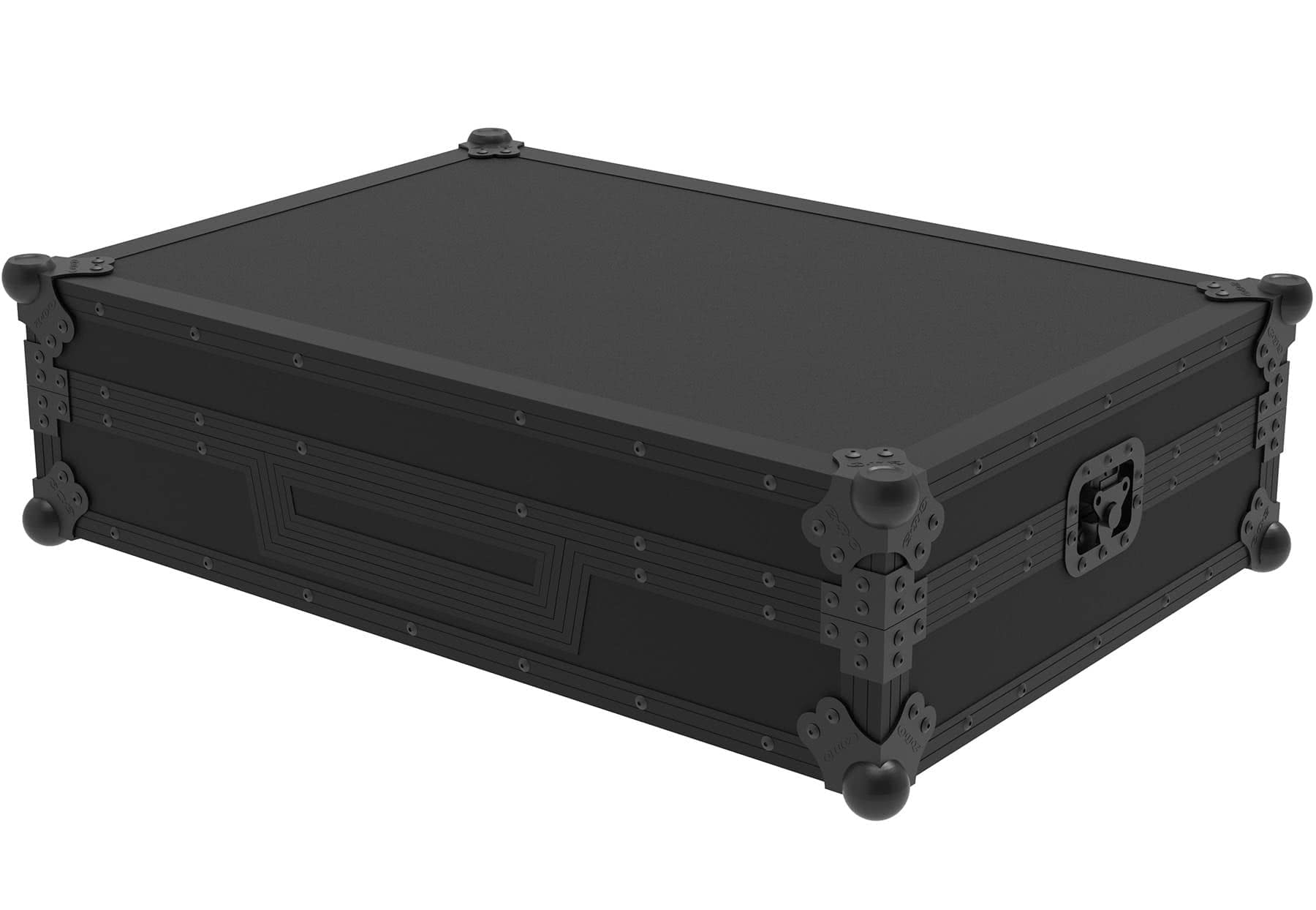 Zomo Flightcase P-DDJ-FLX10 NSE – kompatibel mit Pioneer DJ DDJ-FLX10 – DJ Equipment Case 770 × 530 × 207 mm – Schwarz – Robustes Sperrholz