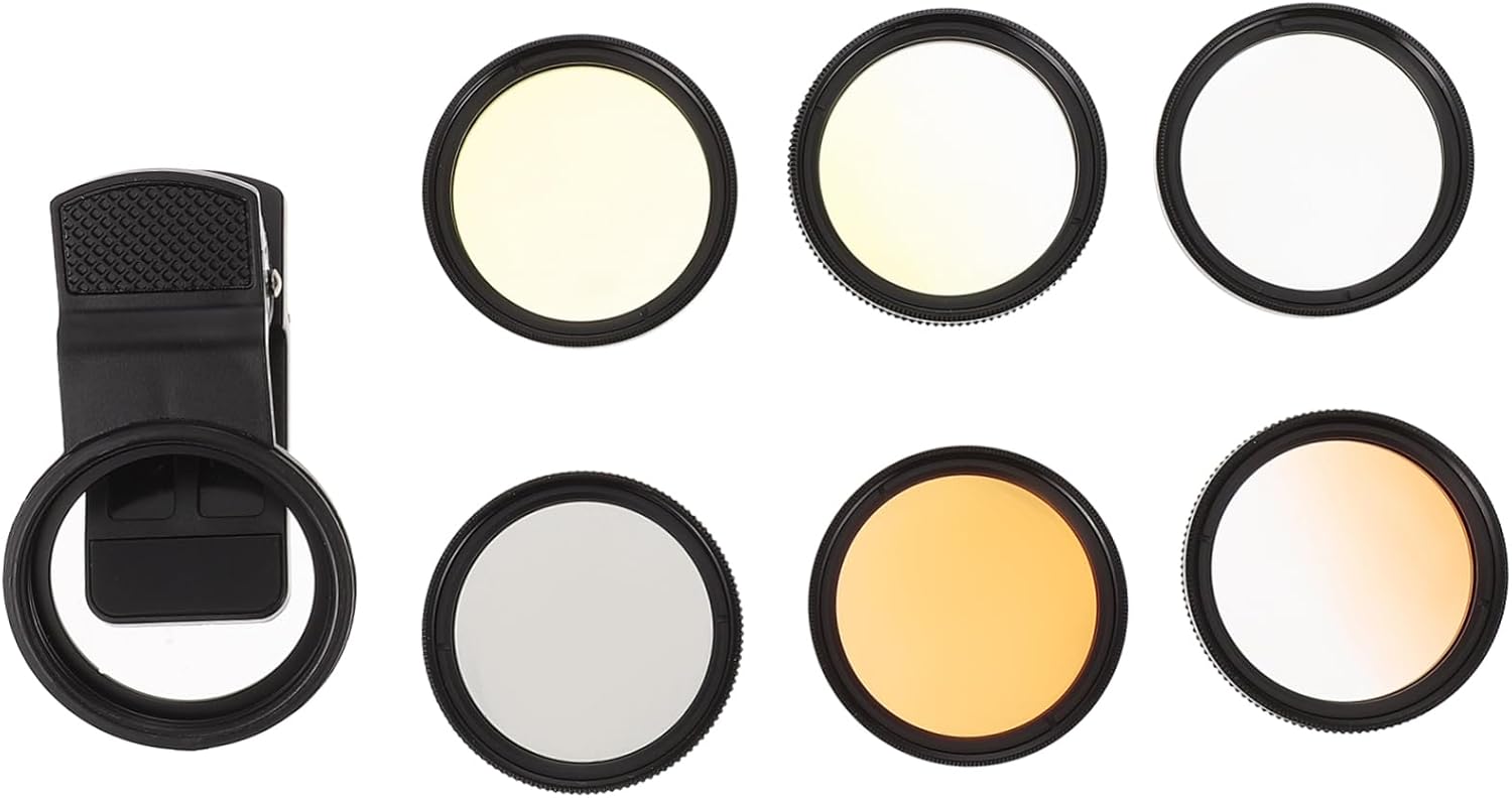 VILLCASE Versatile Phone Cpl Lens Portable Cpl Filter Beautify Lens for Reef Tank External Camera Accessory