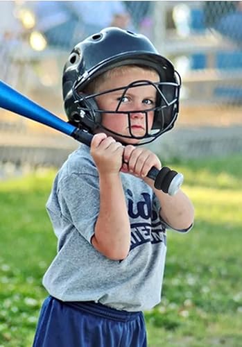 Miniatura 3 de Orbis - Anillos de estrangulamiento con agarre de bate con iconos de béisbol, paquete de 4, apilador de perilla de murciélago para béisbol juvenil,