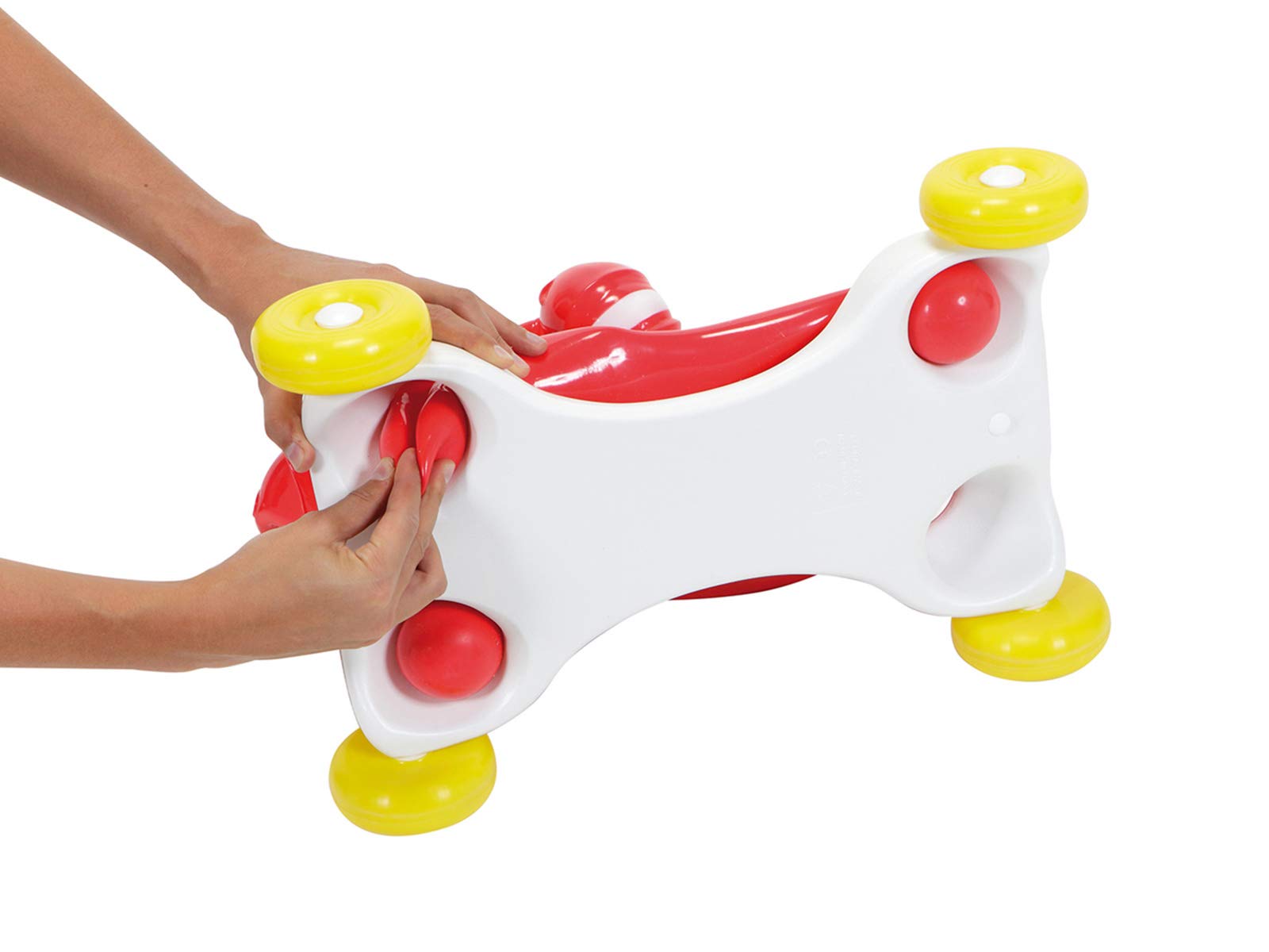 Gymnic Base Speedy avec Roues pour Enfants 50 x 32 cm, transforme Rody, Gyffy, Raffy et Kody en Un Jeu à chevaucher Dynamique et Amusant