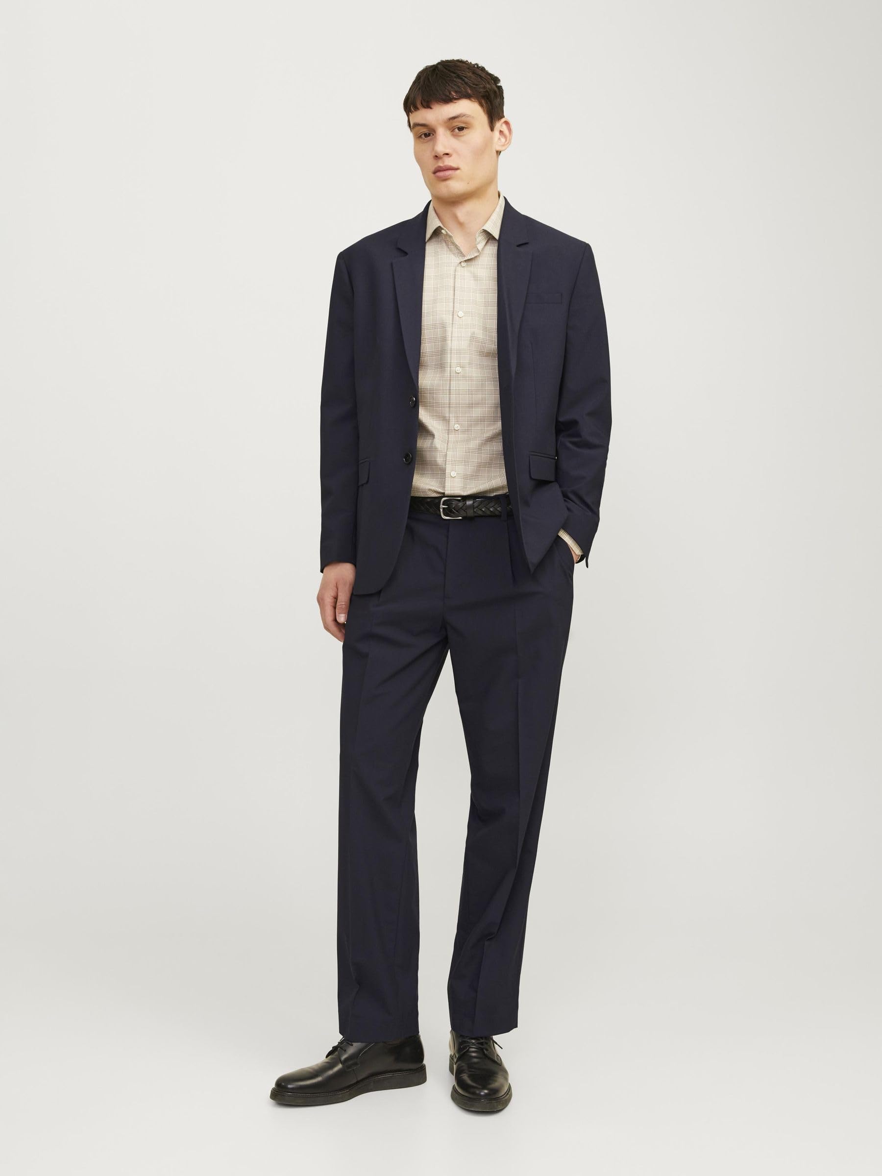 Jack & Jones Jprbushwick Harry Blazer Reg Fit Noos Giacca Uomo (Pacco da 1)
