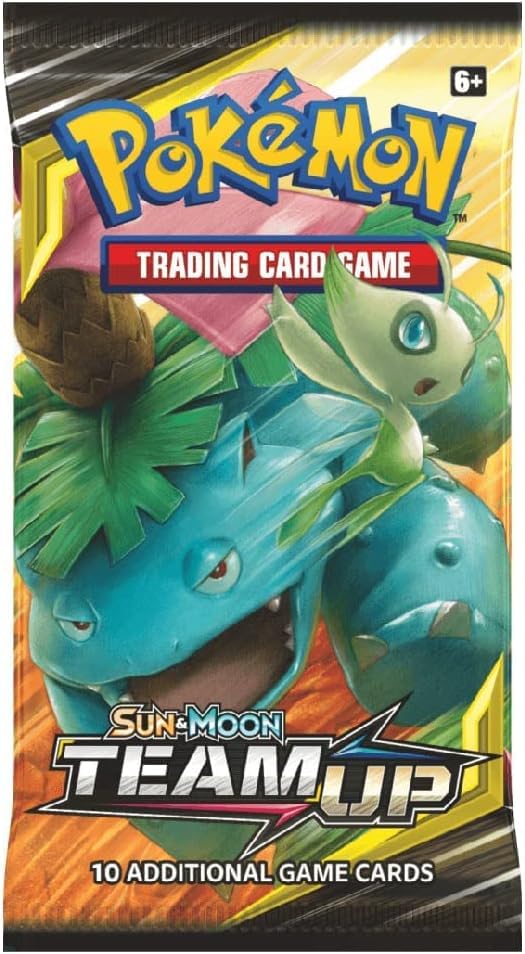 Amazon.com: Pokemon TCG: Sun & Moon - Team Up Booster Pack (1-Pack