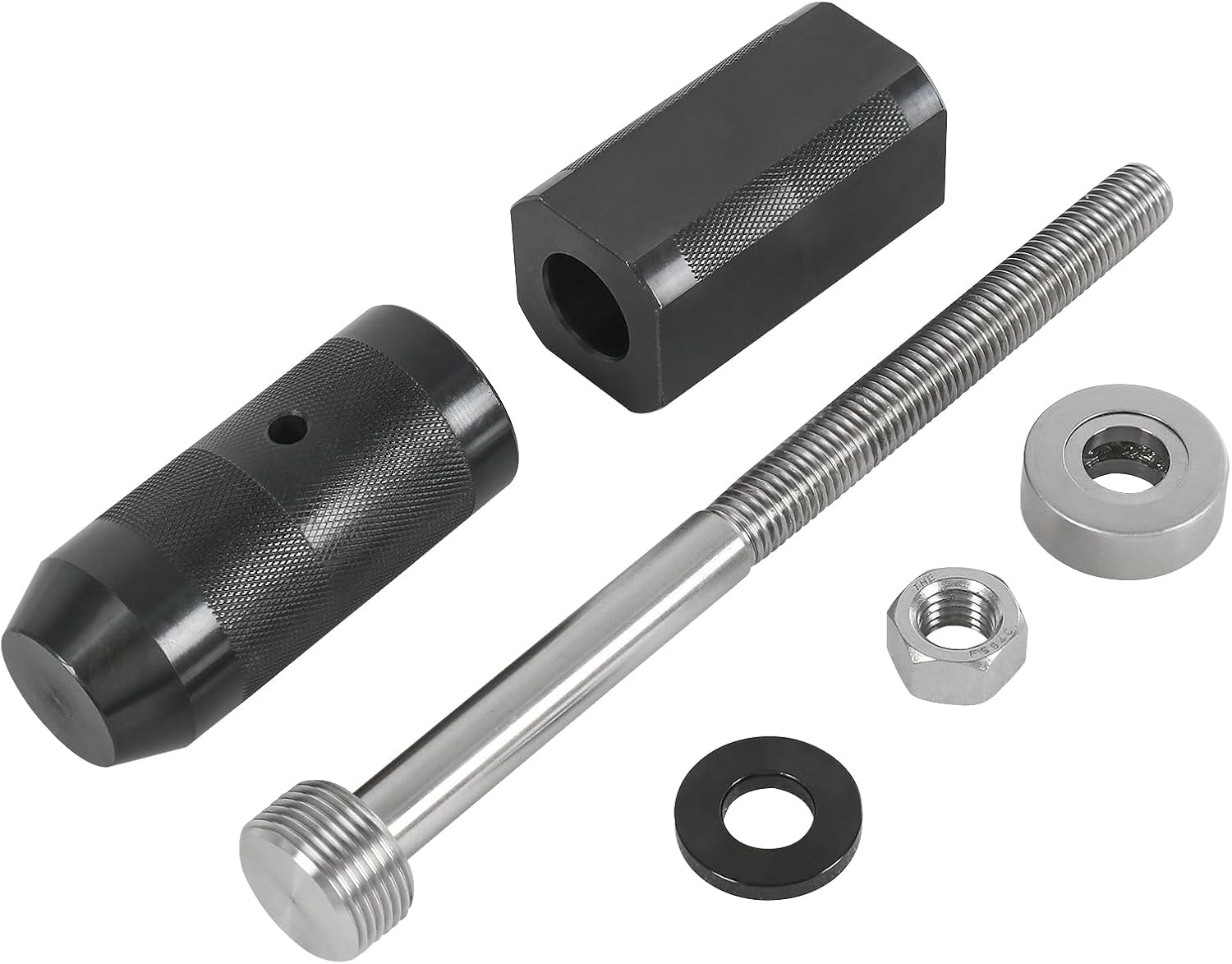 9U-6891 Injector Sleeve Cup Remover & Installer Set Compatible with CAT Caterpillar 3406E C10 C12 C15 C16 C18 Engine Heavy Duty Steel (6 PCS)