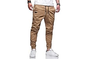 Men's Jogger Khakis: Comfort Meets Versatility