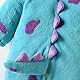 Baby Junge Mädchen Hai Kostüm Plüsch mit Kapuze Strampler Cute Animal Cosplay Jumpsuit Weihnachten Herbst Winter Kleidung (B Monsters, 12-18 Months)
