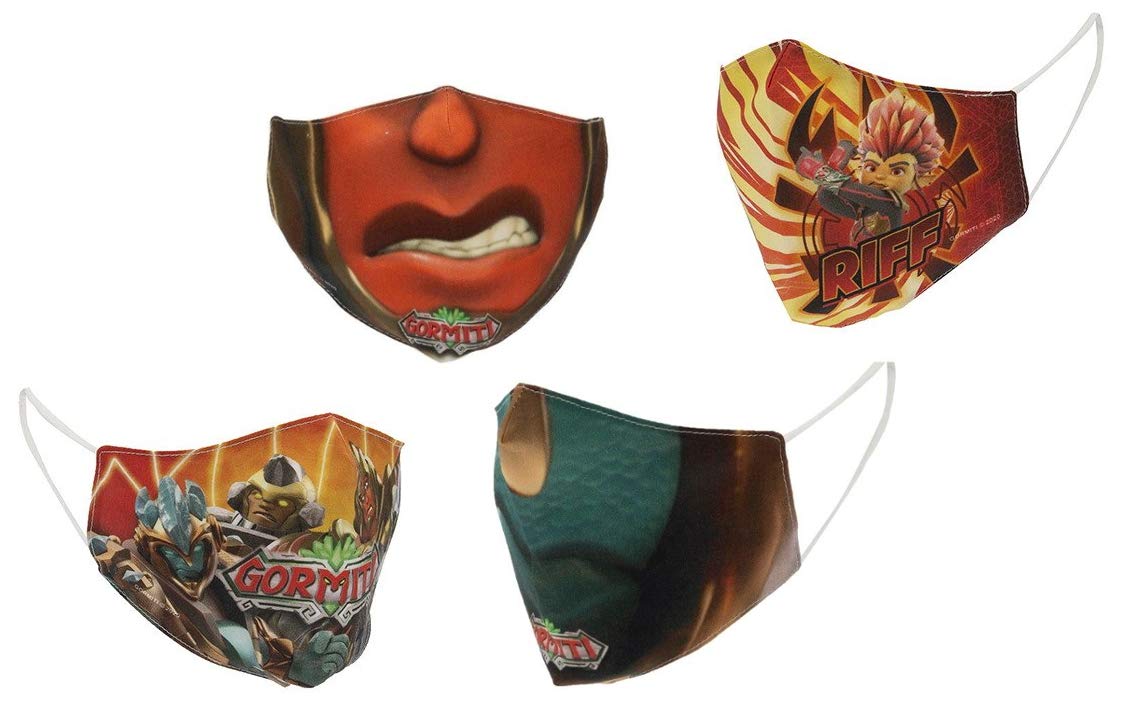 Giochi Preziosi Mask - Washable MASKS of GORMITI Various Models - Price 1 Piece, Multicolour - Image 2