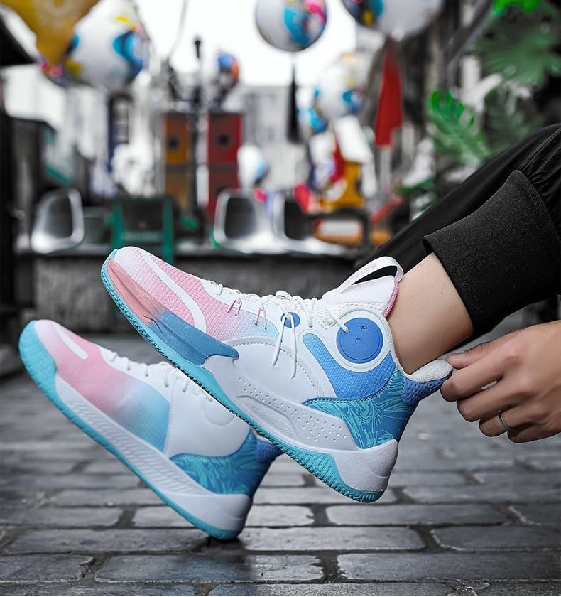 Zapatillas de baloncesto para hombre con rebote y suela antideslizante 2