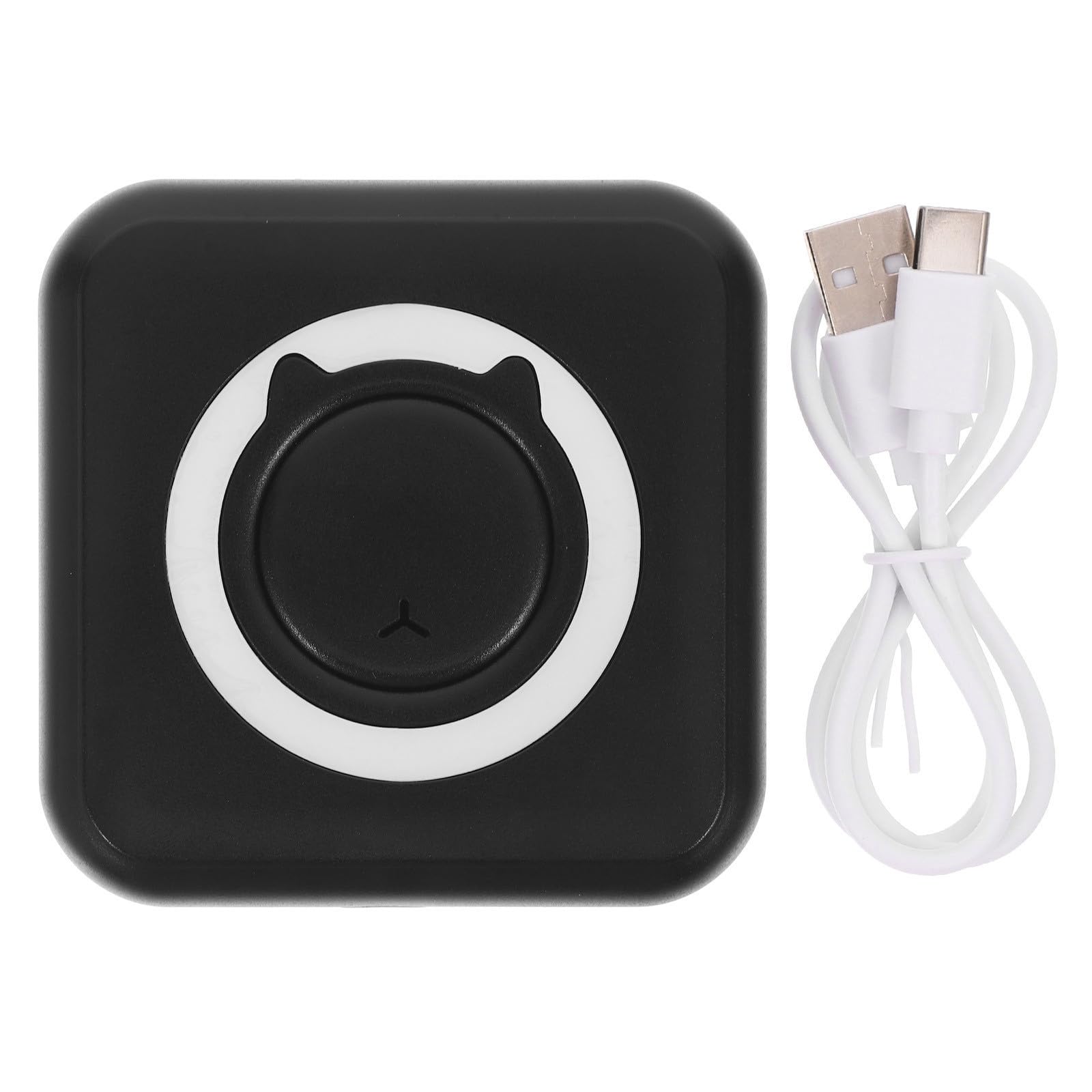 Impresora portátil Mini para móviles en plástico Negro, sin Tinta, para Crear Pegatinas pequeñas y memos, con conexión fácil para Estudiantes