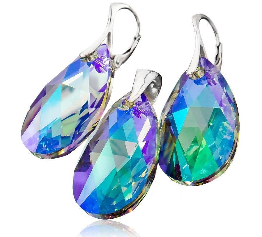 Boucles d'oreilles en argent 925 idéales pour illuminer vos soirées d'été