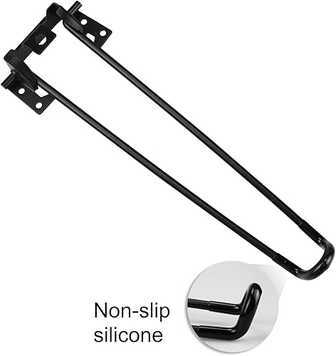 Miniatura 10 de Patas de horquilla plegables de 20.4 pulgadas, 4 patas de mesa plegables de altura, patas de mesa de café plegables resistentes y fáciles de