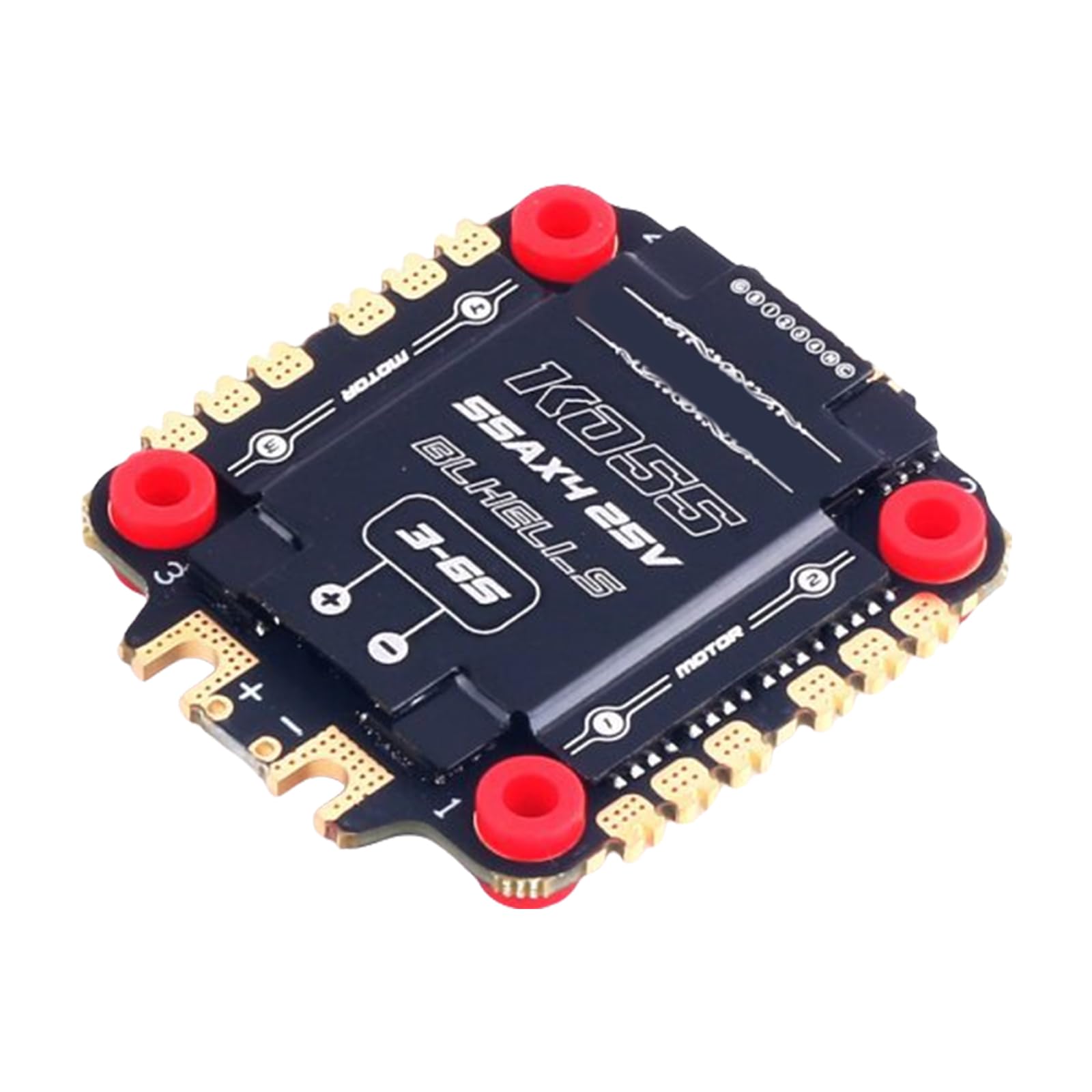 KO55A 3-6S BLHeli_S Dshot600 4-in-1 Regolatore di Regolazione Elettrico Per Migliora La Stabilità Gestione Potenza Regolatore di Velocità