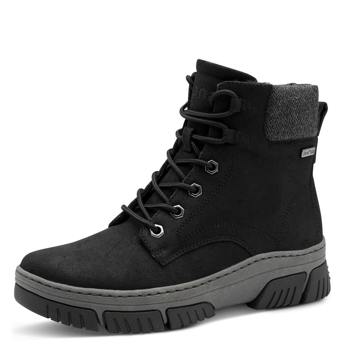 Jana Kobiety Jana Damen Wl Lace Boot Tex + VeganModa — buty