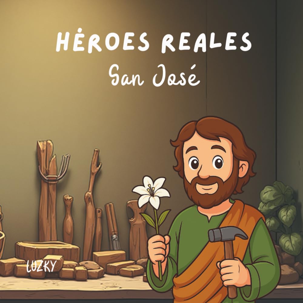 Héroes Reales - San José: Historias de santos para colorear